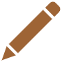 Brown Pencil free icon for commercial use