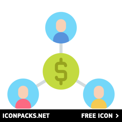Free Business Networking People Icon, Symbol. Download in SVG & PNG ...