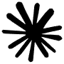 Claude Black Logo Symbol free icon for commercial use