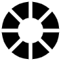 Color Palette Black Silhouette free icon for commercial use