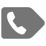 Contact Number Phone Gray free icon for commercial use
