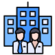 Corporation Building Team free icon for commercial use