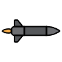Cruise Missile free icon for commercial use