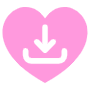 Download Heart Pink icon