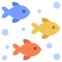 Fishes Underwater free icon for commercial use