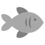 Gray Fish free icon for commercial use