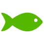 Green Fish Basic free icon for commercial use