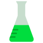 Green Flask free icon for commercial use