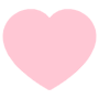 Heart Pastel Pink icon