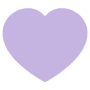 Heart Pastel Purple icon