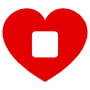Heart Stop Red Button icon