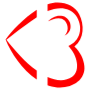 Heart Symbol 3 Aesthetic Red free icon for commercial use
