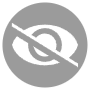 Hide Gray Circle Round icon