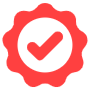 High Quality Red Check free icon for commercial use