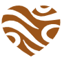 Abstract Heart Cute Brown free icon for commercial use