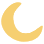 Abstract Shape Moon icon