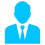 Businessman Generic Blue free icon for commercial use