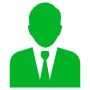 Businessman Green free icon for commercial use
