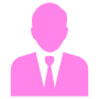 Businessman Pink free icon for commercial use