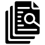 Cases Analysis Black Files free icon for commercial use