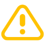 Danger Triangle Yellow Outline free icon for commercial use