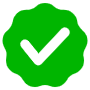 Green Approved Seal Check free icon for commercial use
