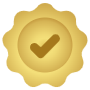 High Quality Golden Check free icon for commercial use