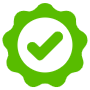 High Quality Green Check free icon for commercial use
