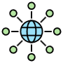 Networking Worldwide free icon for commercial use