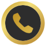 Phone Call Golden Circle Round free icon for commercial use