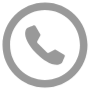 Phone Gray Circle Round Outline free icon for commercial use