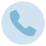 Phone Pastel Blue Circle Round free icon for commercial use