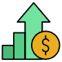 Profit free icon for commercial use
