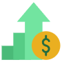 Profit free icon for commercial use