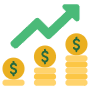 Profit Investment free icon for commercial use
