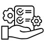 Responsibility Black Outline free icon for commercial use