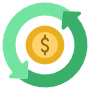 Return On Investment Dollar free icon for commercial use