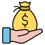 Salary Revenue Earnings icon