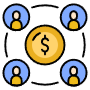 Sales Team Network free icon for commercial use