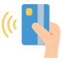 Tap To Pay Credit Card Contactless free icon for commercial use