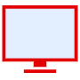This Pc Desktop Red free icon for commercial use