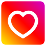 Instagram Heart Outline Square Button icon