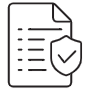 Insurance Policy Black Outline free icon for commercial use