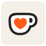 Ko-fi Logotype Square free icon for commercial use