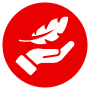 Lightweight Red Circle Round free icon for commercial use