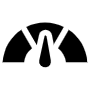 Normal Download Speed Black free icon for commercial use