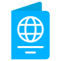 Passport Blue icon
