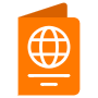 Passport Orange icon