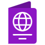 Passport Purple icon