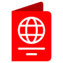 Passport Red icon